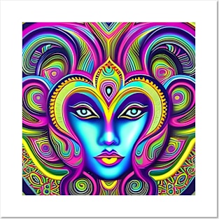 Dosed in the Machine (41) - Trippy Psychedelic Art Posters and Art